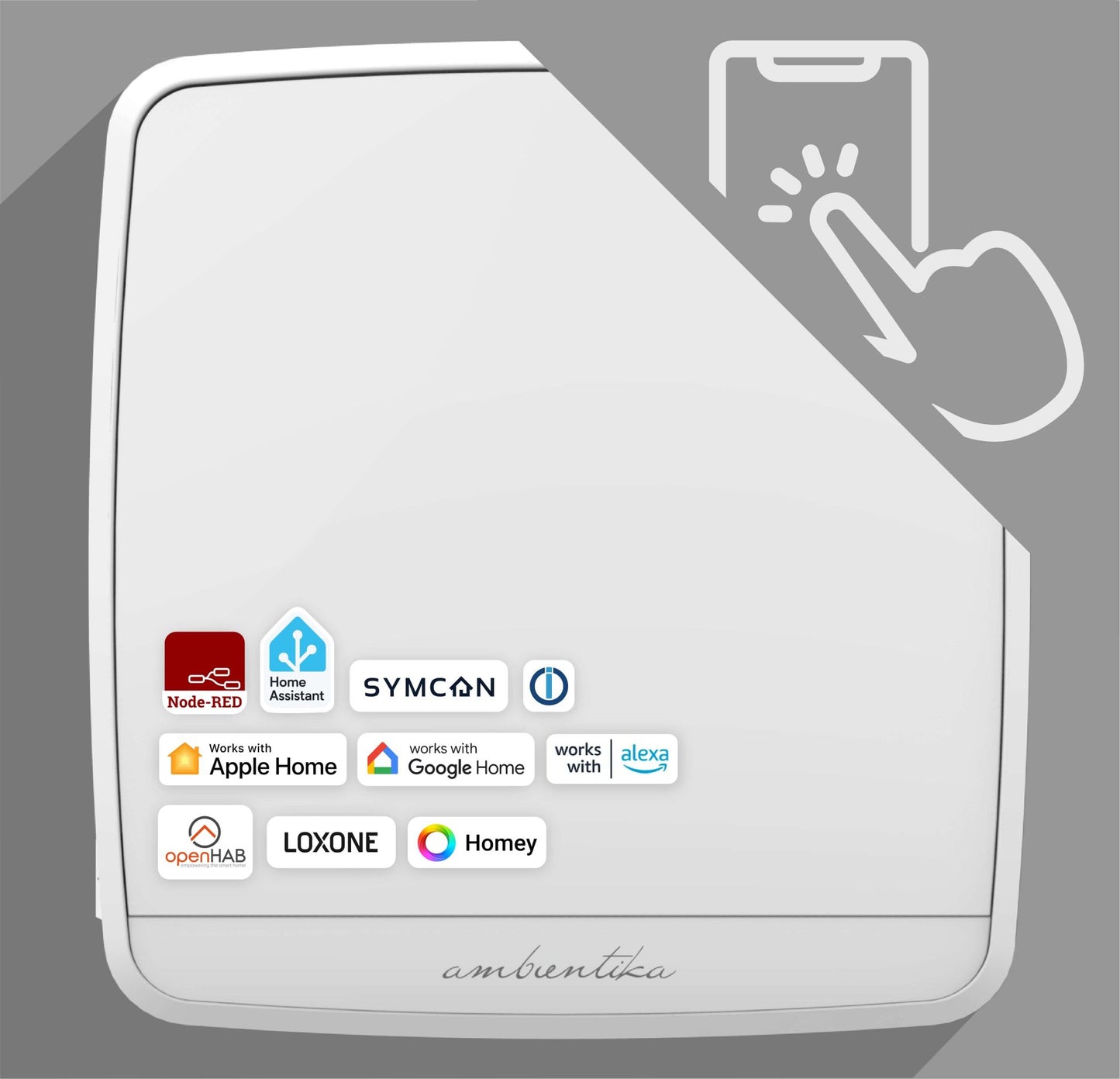 Wall-mounted Heat recovery unit Ambientika Smart D160mm